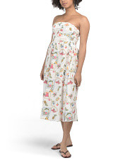 Cotton V-waist Midi Dress | Casual Dresses  | Marshalls | Marshalls