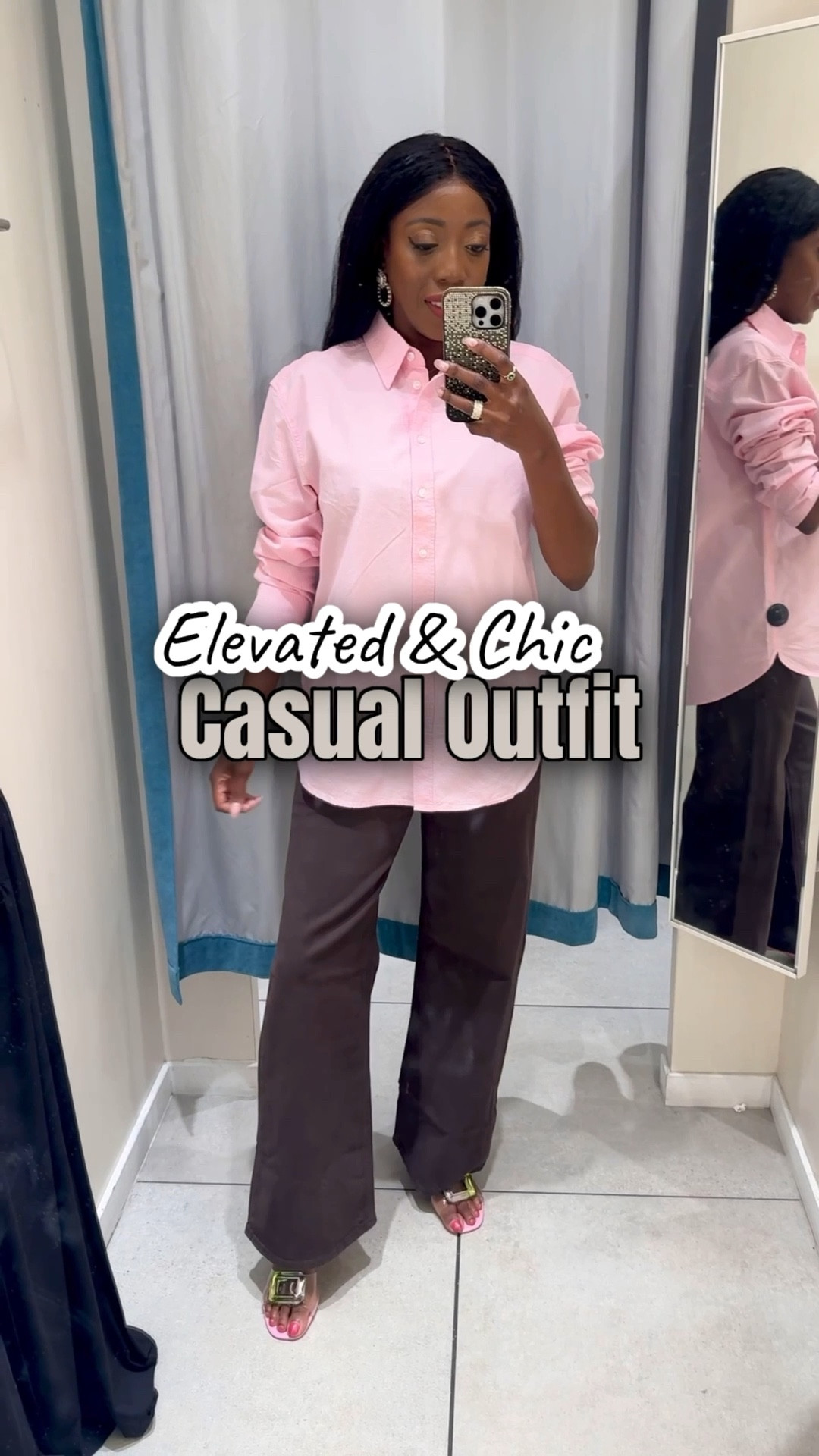 Elevated & Chic Casual Outfit 
Shirt: The to size. Wearing a small. 
Jeans: True to size. Wearing a 26. 

Spring Outfit, Spring Outfits 2026, 
Casual Outfit, Spring Fashion, Wear To Work,

#LTKSeasonal 

#LTKootd #LTKWorkwear #LTKOver40