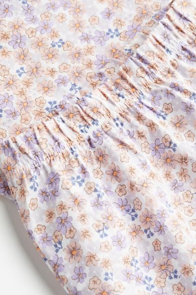 Cotton Pajamas - White/pink floral - Kids | H&M US | H&M (US + CA)