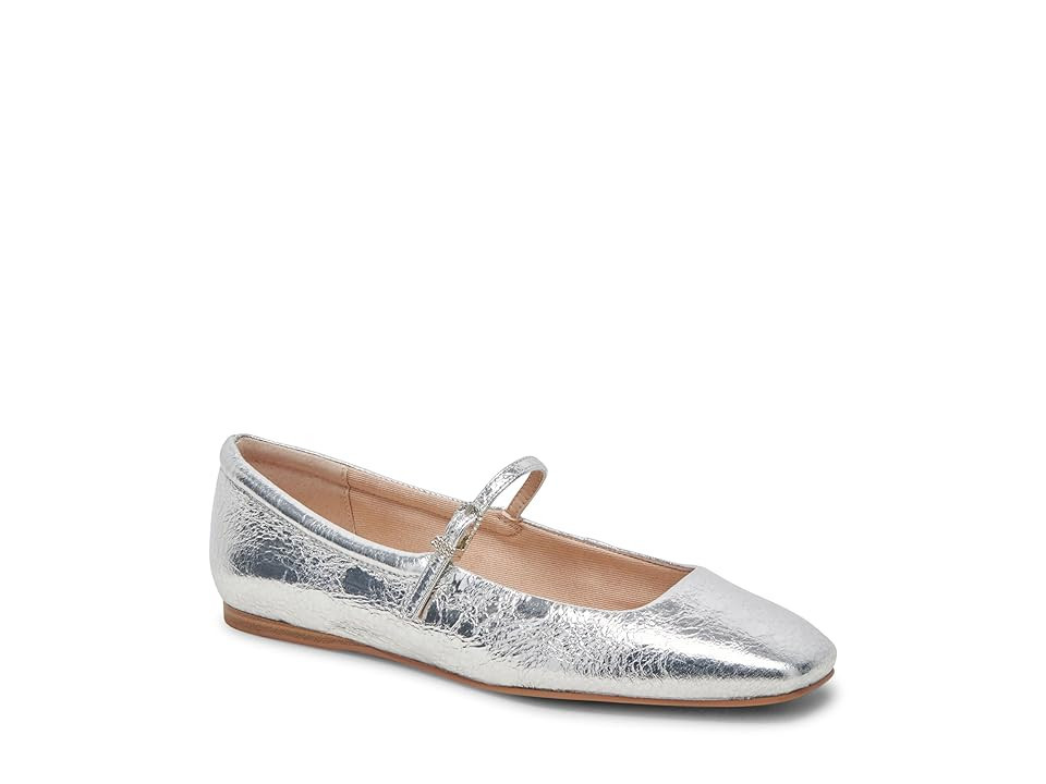 Dolce Vita Reyes Women's Shoes Silver : 6.5 M, Leather | Zappos