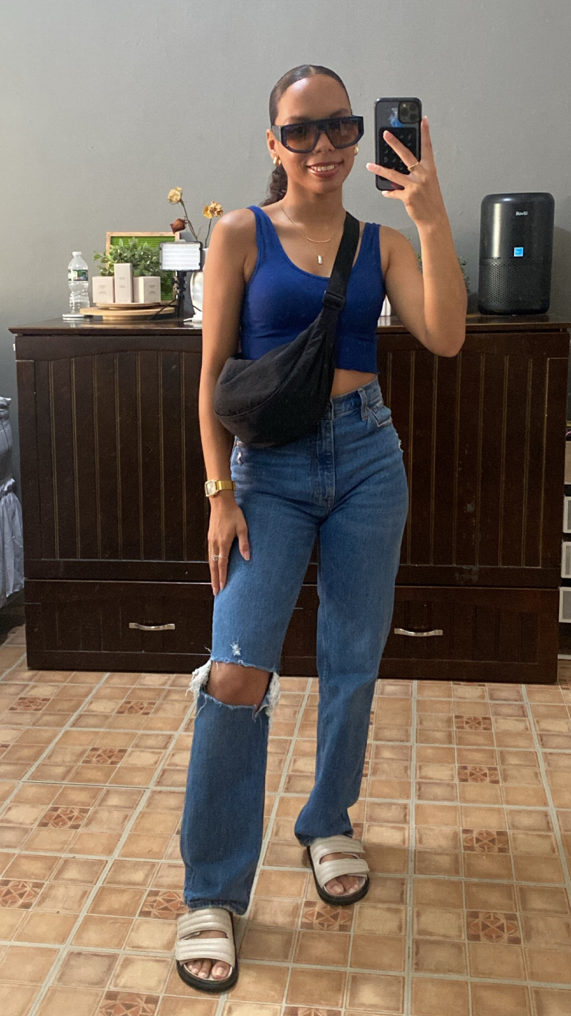 Crop top and high rise jeans are just so easy to throw on! 

#LTKstyletip #LTKBacktoSchool #LTKFind