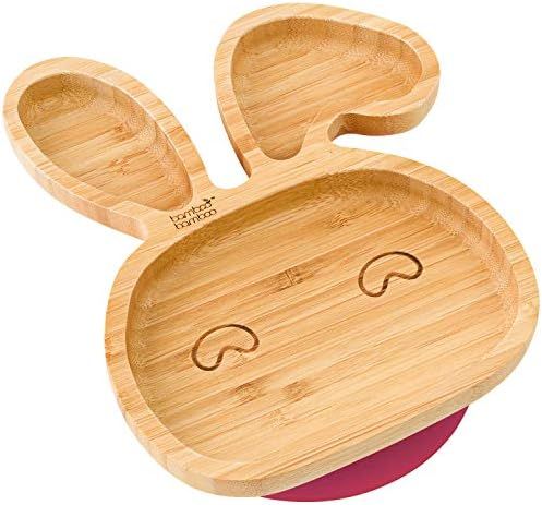 bamboo bamboo Baby Plates with Suction - For Babies, Toddlers & Kids - Part of the Baby Led Weaning  | Amazon (US)