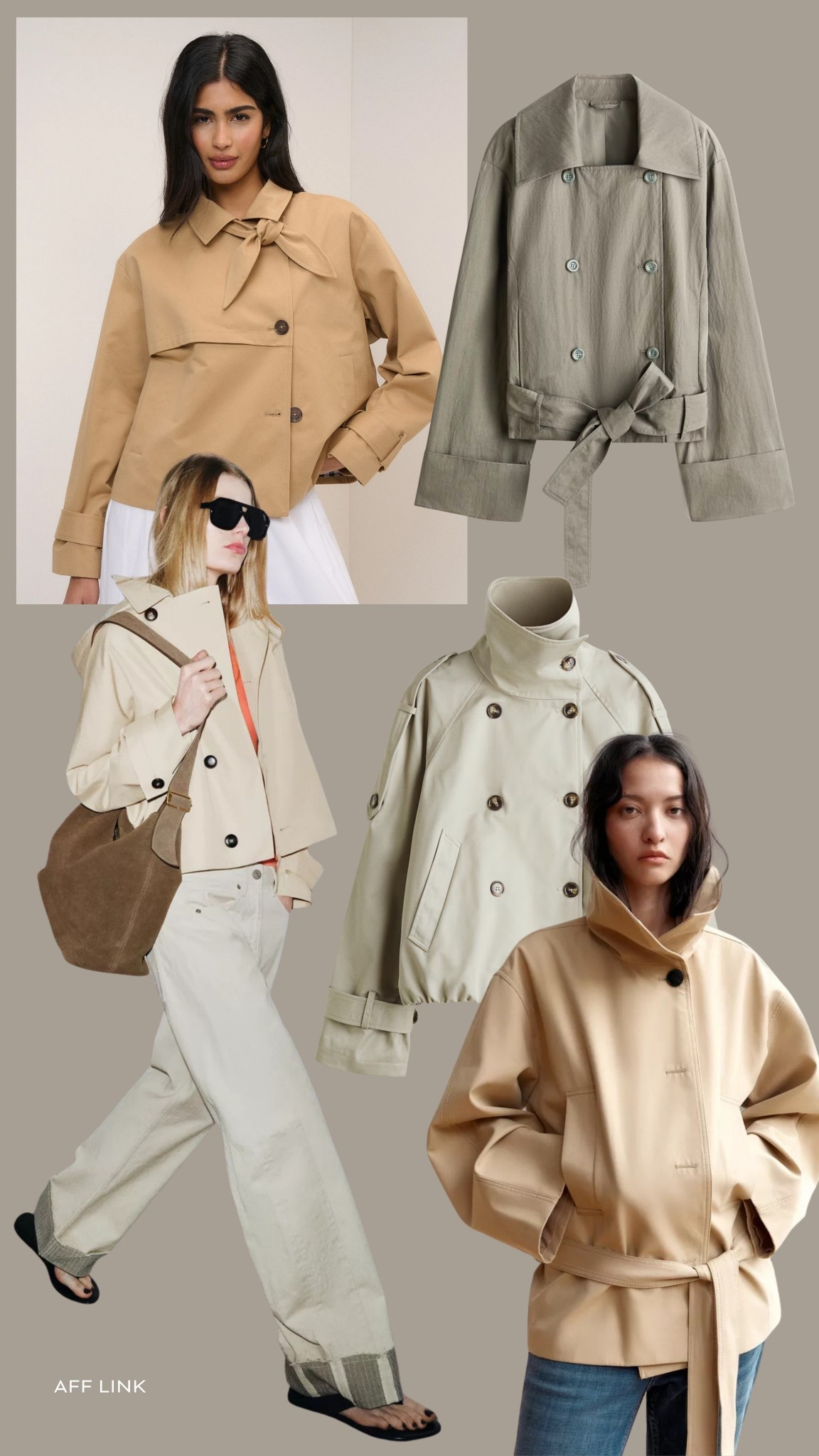 Short trench coat roundup 🧥 

#LTKuk #LTKspring