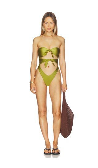 lovewave The Paloma One Piece in Olive. - size M | Revolve Clothing (Global)