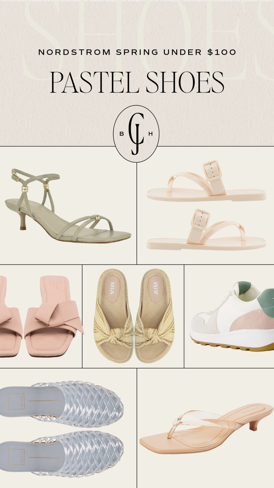 Pastel shoes under $100 from Nordstrom! The perfect addition to any spring look.

#LTKootd