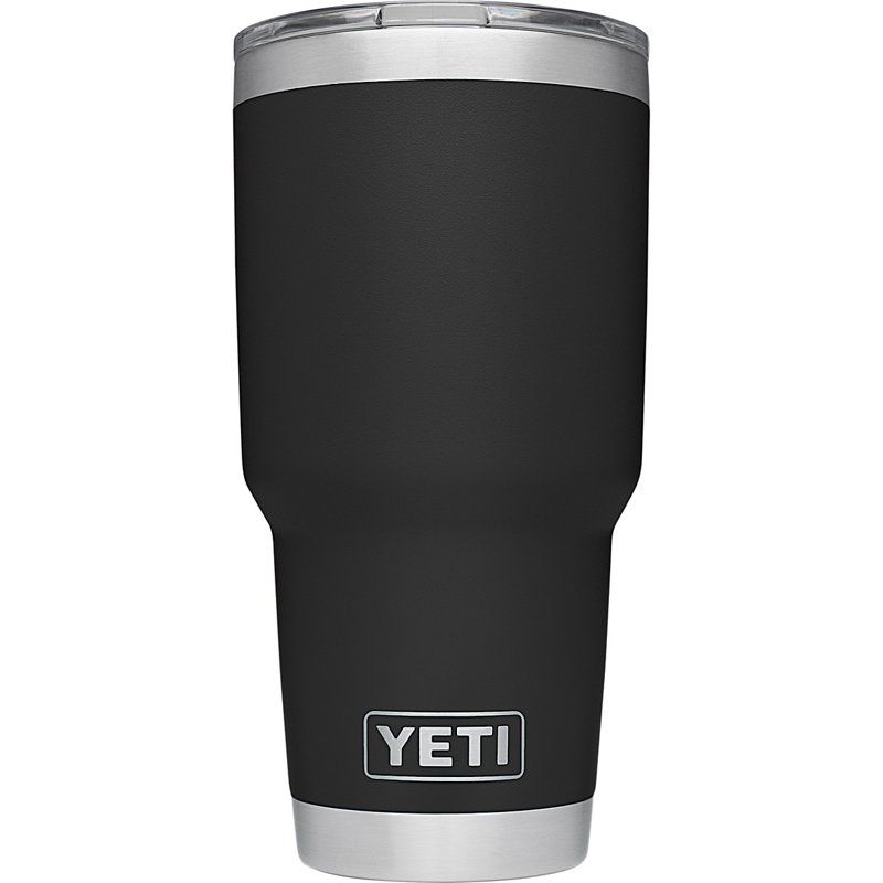 YETI DuraCoat Rambler 30 oz Tumbler Black - Thermos/Cups &koozies at Academy Sports | Academy Sports + Outdoor Affiliate