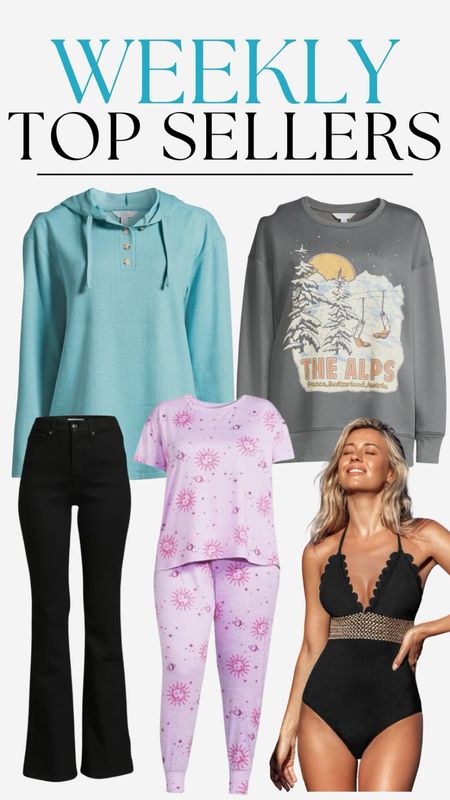 Weekly top sellers, top sellers, best sellers, athletic stop, athleisure, crewneck, alps sweatshirt, sweatshirt, flare jeans, jeans, Sofia Vergara, Walmart, Walmart fashion, pajamas, pjs, pj set, pajama set, cupshe, cupshe bathing suit, one piece, one piece swim, swim, swimsuit

#LTKswim #LTKfindsunder100 #LTKfitness