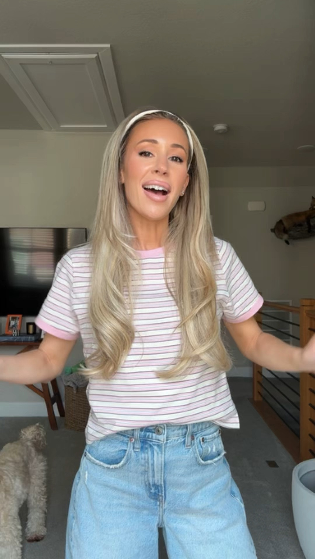 Cutest striped tee from @abercrombie 🌸 wearing XS

Abercrombie haul. Abercrombie finds. Spring outfit. Spring style. Basics. Casual spring outfit. Outfit inspo. 