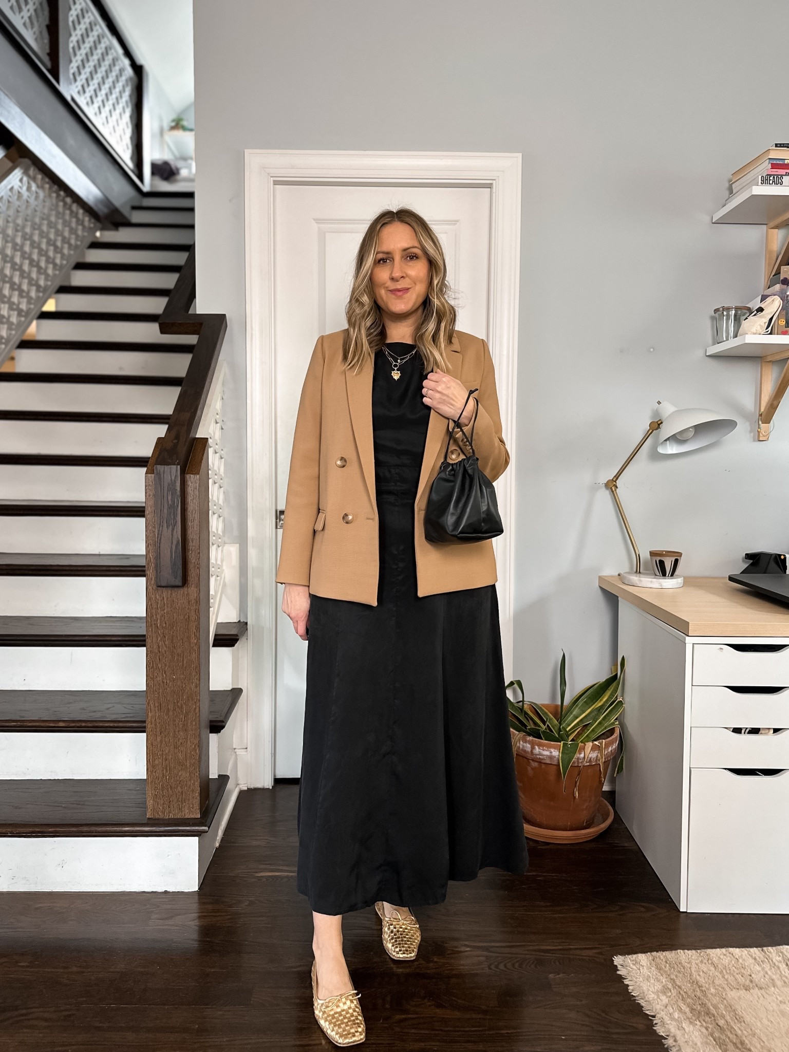 Everything is tts. Bag: code: MICHELLE15 for 15% off your first order. Ballet Flats: code: MICHELLE10 for 10% off your first order. Dress is from Darling - code: MICHELLET for 15% off  

#LTKShoeCrush #LTKItBag #LTKStyleTip