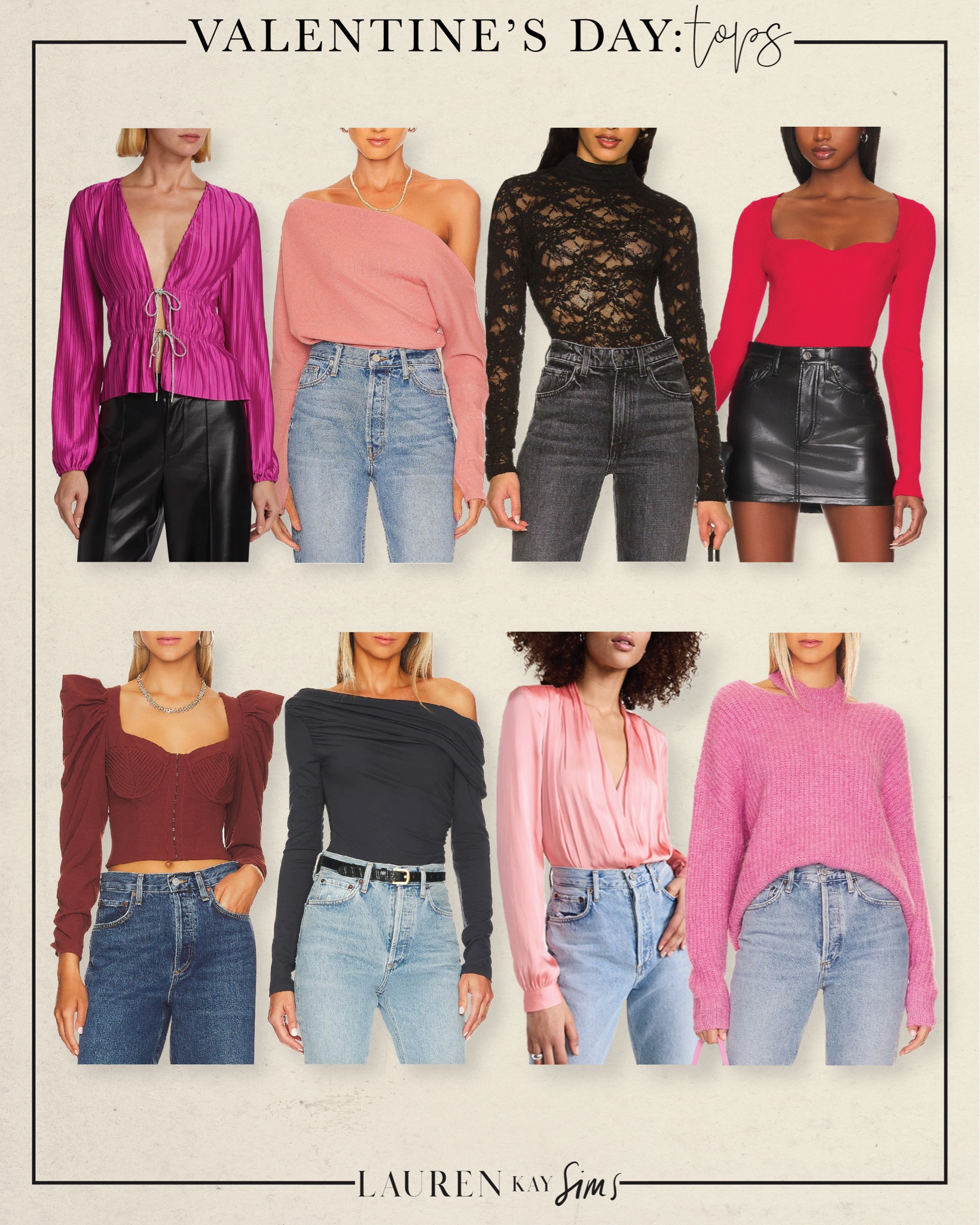 Valentine’s Day tops ❤️ #LTKday 

#LTKSeasonal #LTKstyletip