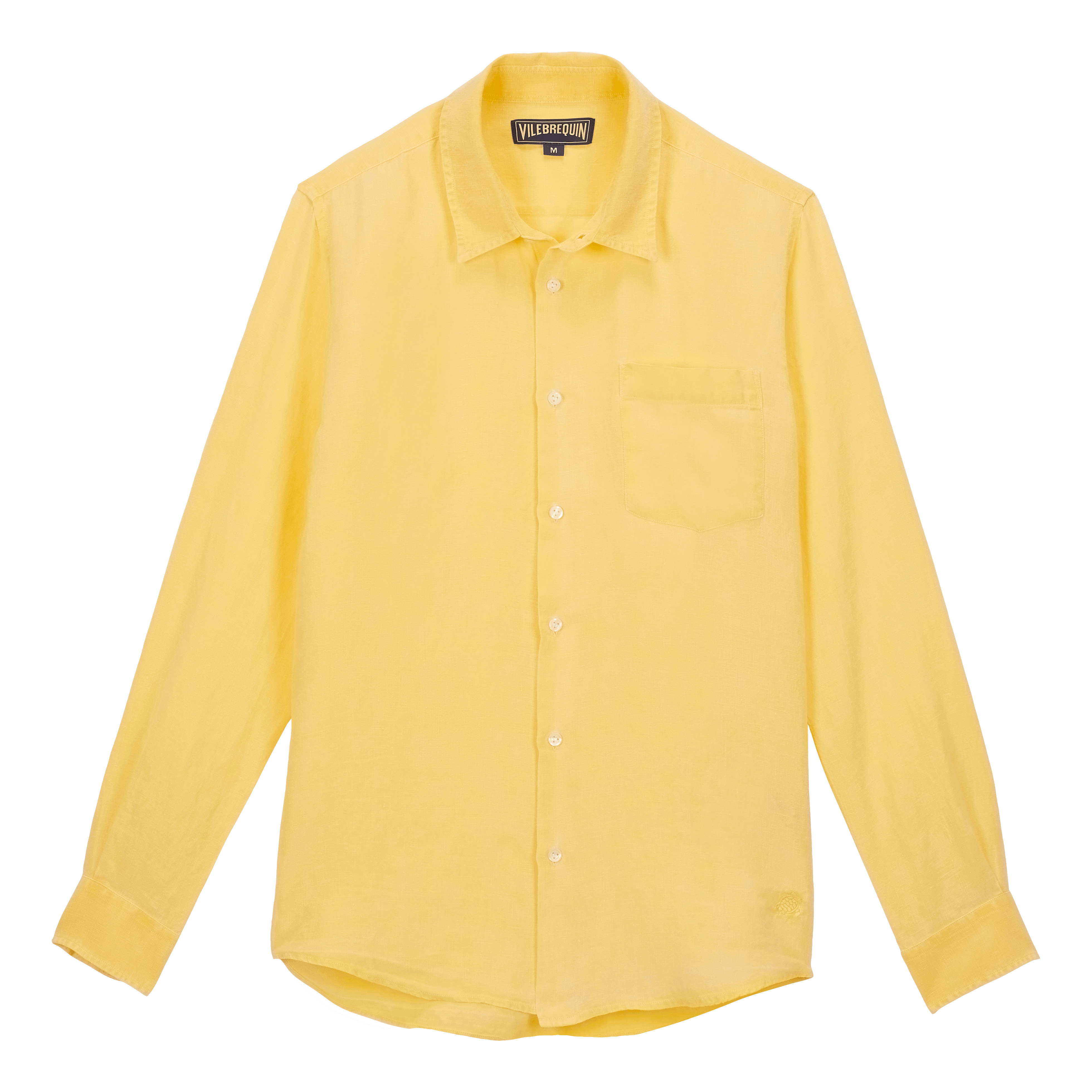 Men Linen Shirt Mineral Dye | Vilebrequin (US)