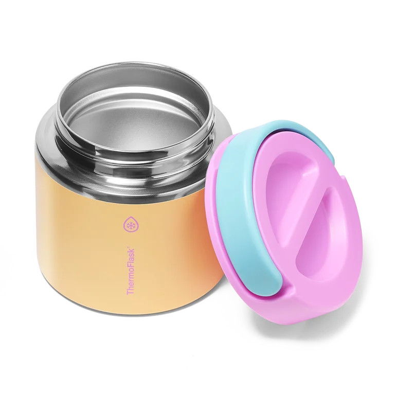 ThermoFlask 20 oz Double Wall Insulated Food Jar, Candy Oasis | Walmart (US)