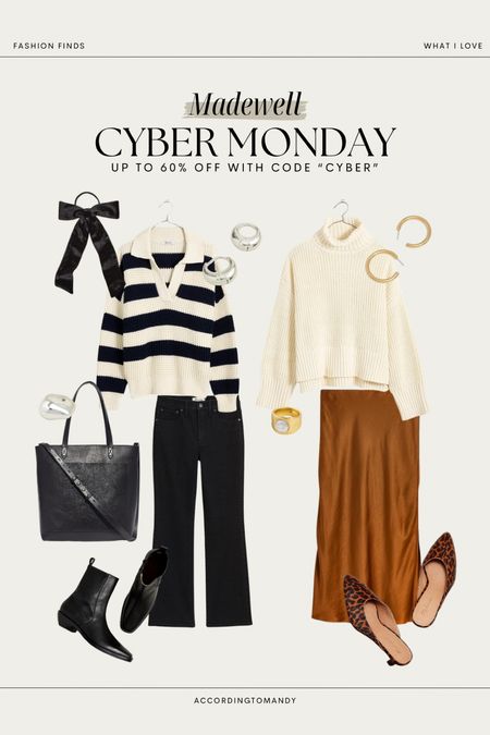 Madewell: Cyber Monday sale - 50-60% off!! 

Womens clothing, holiday outfit inspo, ootd, workwear, Christmas outfit, cyber deals 

#LTKstyletip #LTKCyberWeek #LTKHoliday