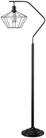 Signature Design by Ashley - Makeika Modern Floor Lamp with Metal Shade - Black | Amazon (US)