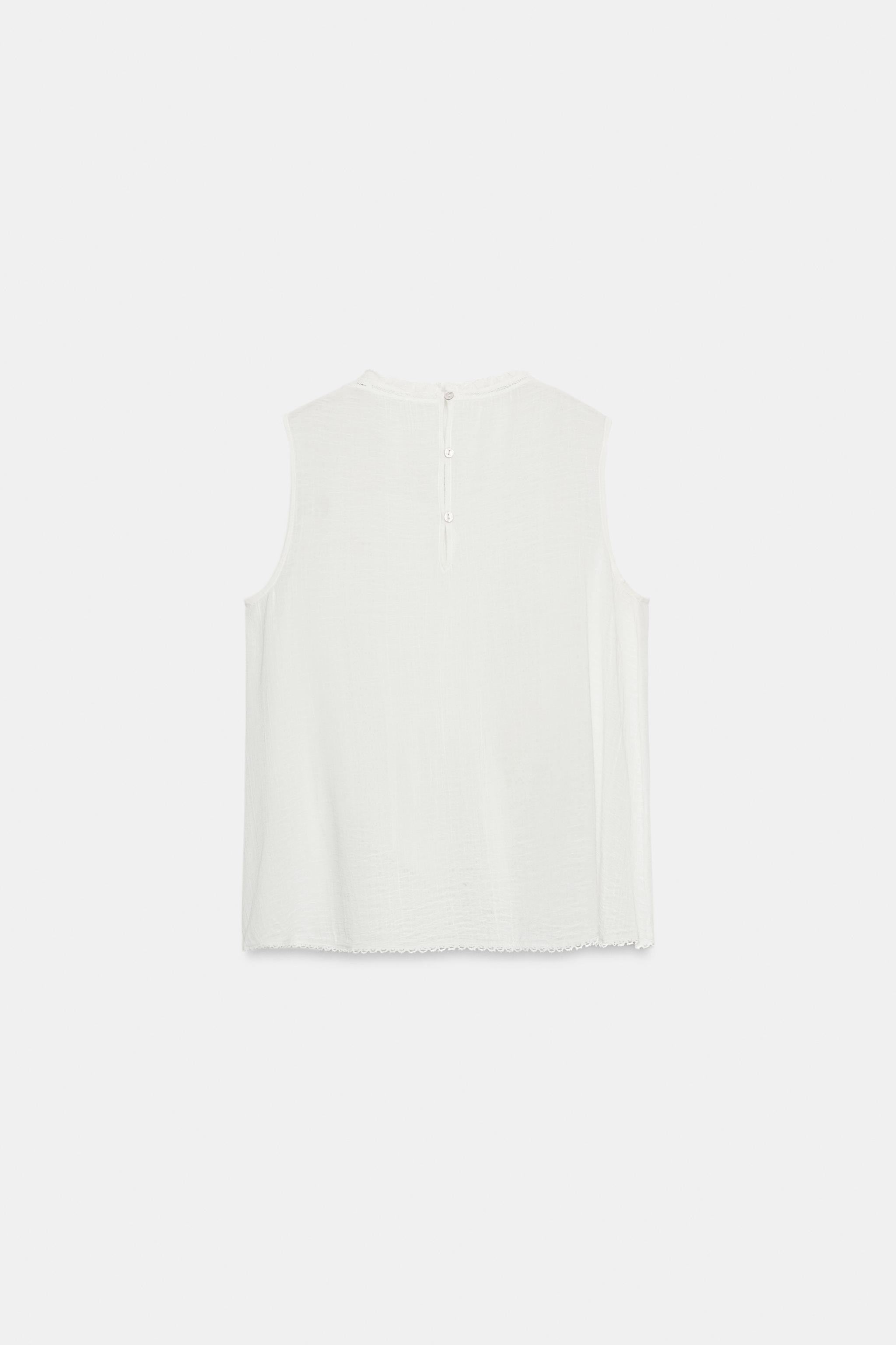 ZW COLLECTION ROMANTIC SHIRT | Zara US