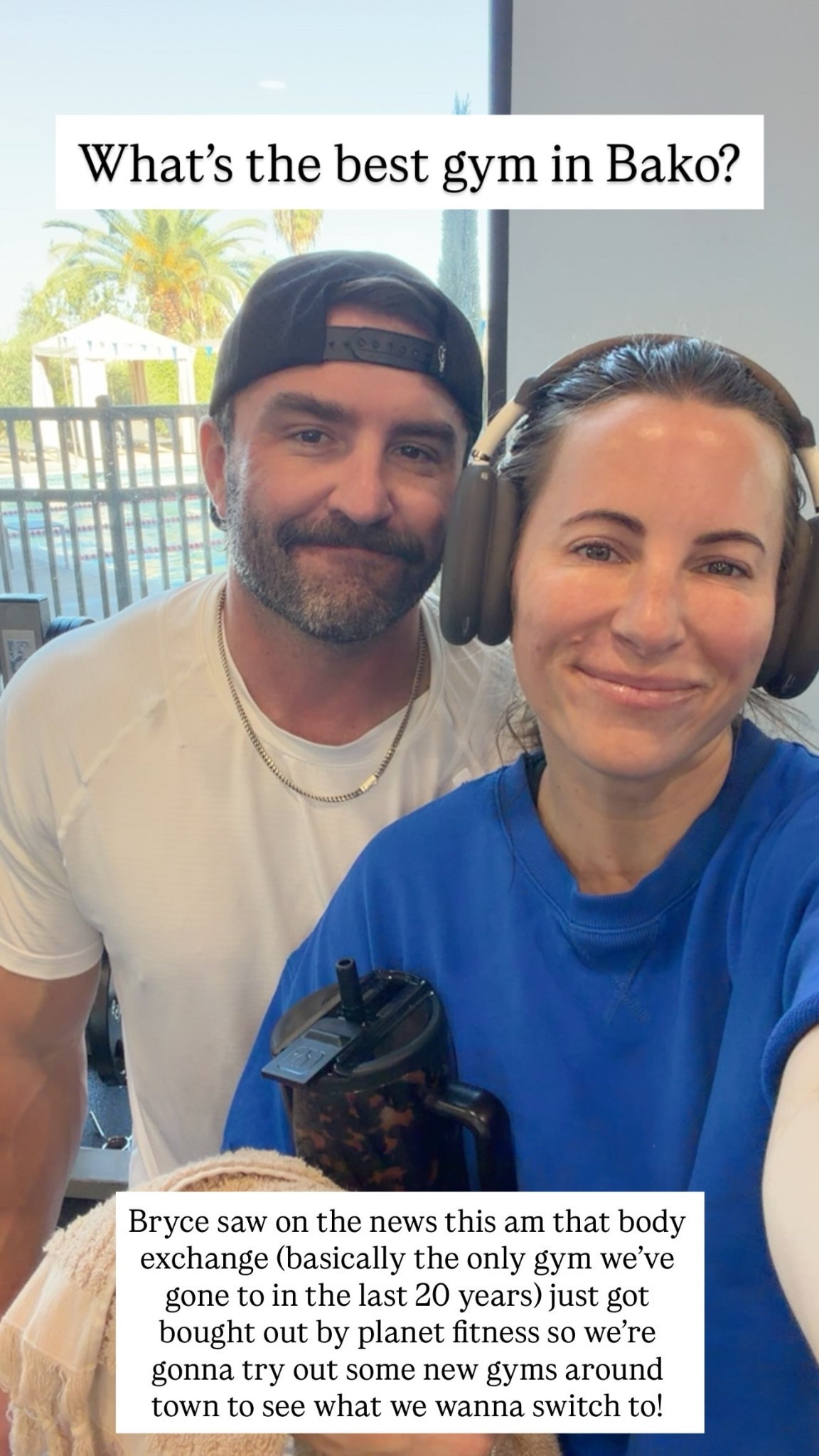 What’s the best gym in Bako? Bryce saw on the news this am that body exchange (basically the only gym we’ve gone to in the last 20 years) just got bought out by planet fitness so we’re gonna try out some new gyms around town to see what we wanna switch to!