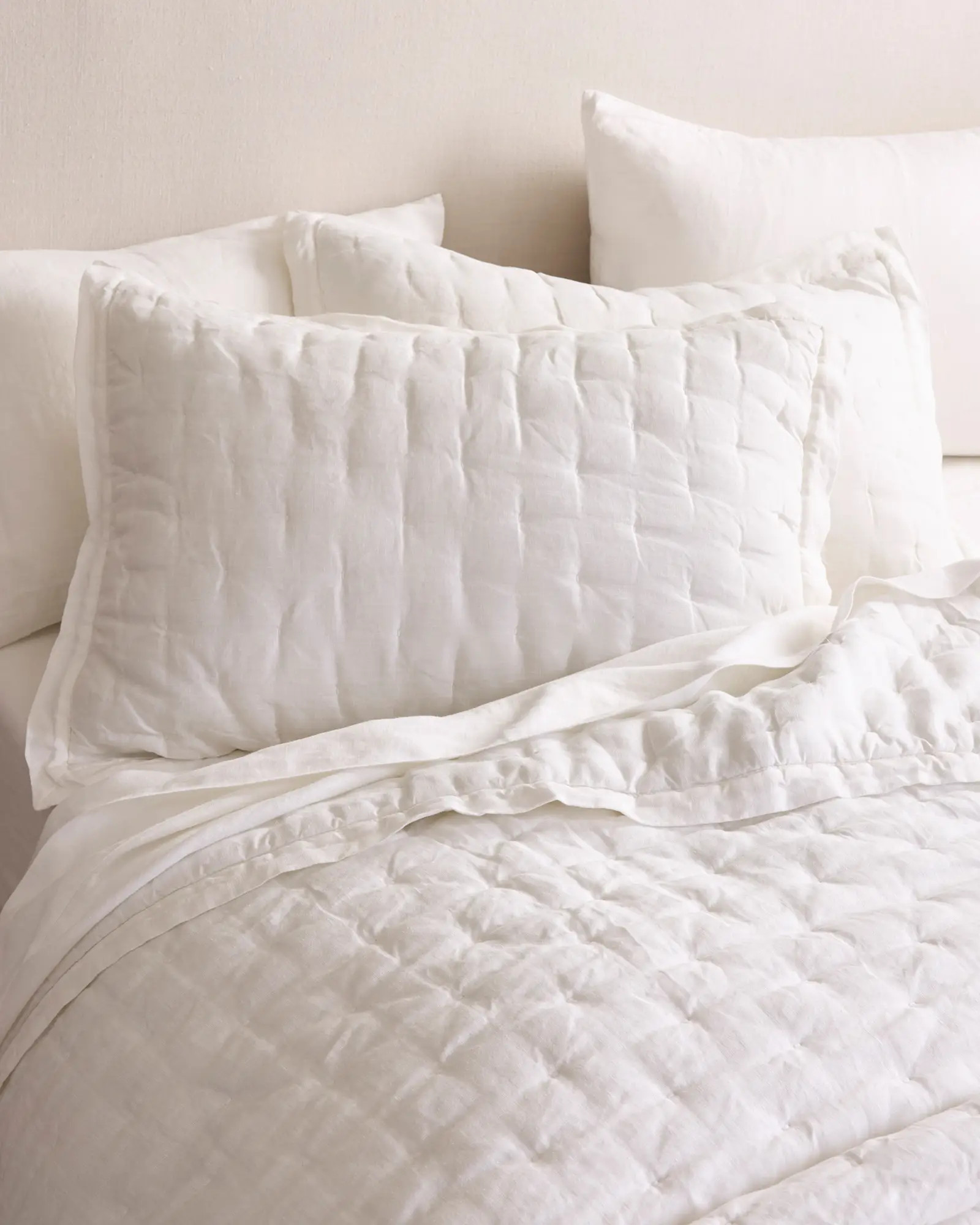European Linen Dream Quilt Set | Quince