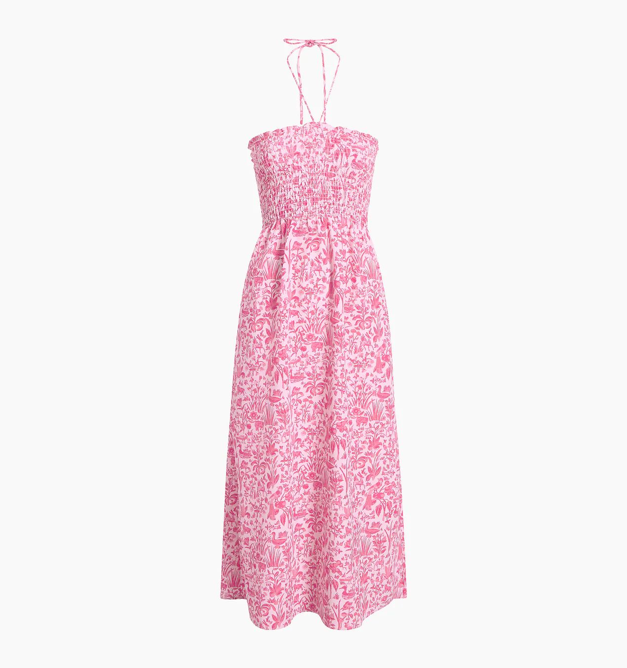 The Lucy Dress - Strawberry Daiquiri Sherwood Forest | Hill House Home