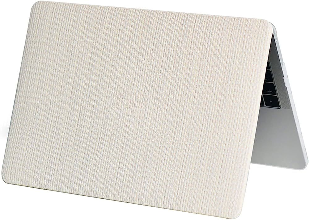 BaayCerrie Beige Woven Fabric Design for A2337 A2179 A1932 MacBook Air 13 inch Case 2020 2019 201... | Amazon (US)