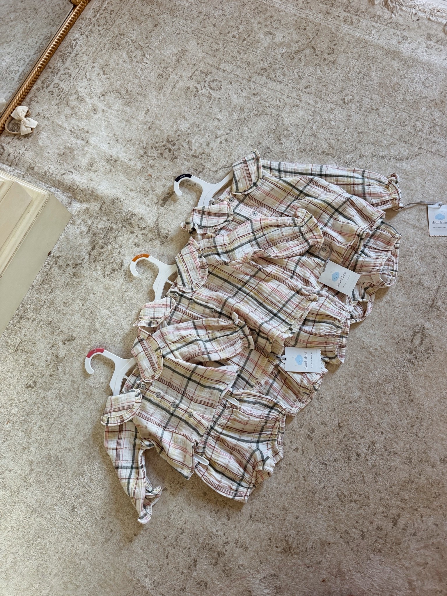The girls matching outfits from today🫶🏼👶🏼🎀

#LTKootd #LTKKids #LTKBaby