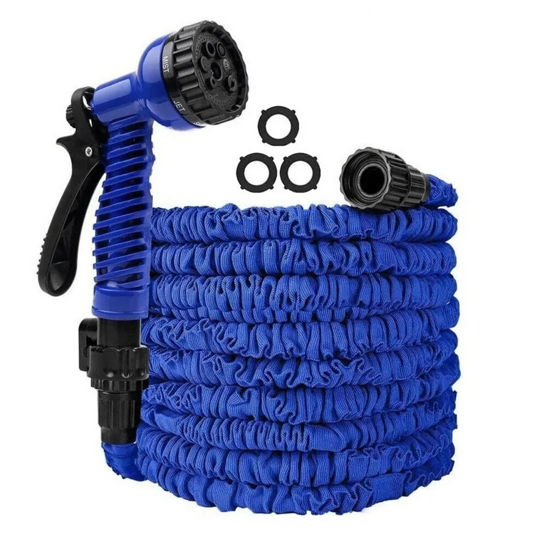 AmazingForLess Expandable Flexible Water Garden Hose 100ft Expanding Water Garden Hose with 7 Set... | Walmart (US)