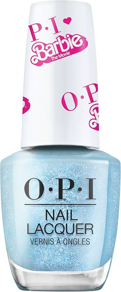 OPI Nail Lacquer, Opaque Pearl Finish Blue Nail Polish, Up to 7 Days of Wear, Chip Resistant & Fa... | Amazon (US)