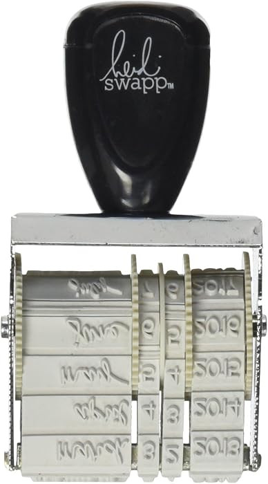 Heidi Swapp 98160 Date Stamp | Amazon (US)