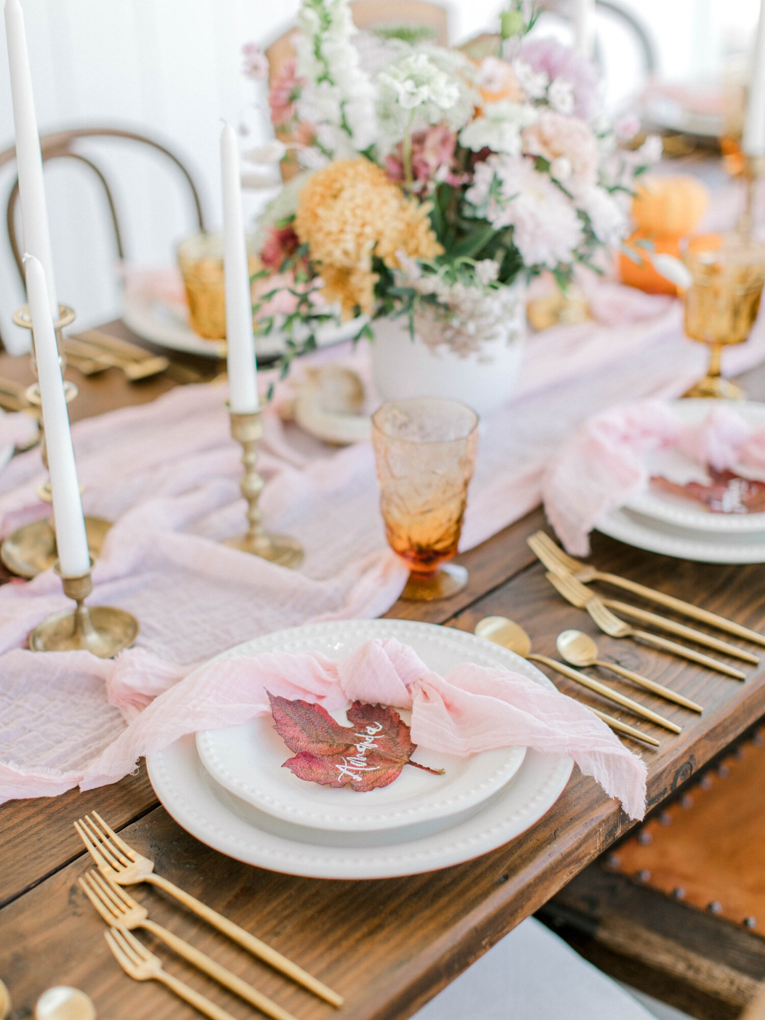 I had some questions on the linens I used here. They are cheesecloth that I ordered on Amazon and died myself with Ritdye. I ordered it all on amazon and shared them in my Instagram stories of how the dye went. To get the light color I suggest using VERY little dye and following the instructions exactly. I ended up dyeing mine twice. The first time the pink came out too bright and I washed them with hot water several times to get it a little lighter and used those inside on the charcuterie board and drink station. I wanted them lighter on the table so I did it again and used verrrrrrry little dye! I used a mix of the petal pink color -HERE- and the tan -HERE-. The exact cheesecloth I used is -HERE-. I needed 2 for the table and napkins and 2 for inside.

#LTKSeasonal #LTKhome #LTKparties