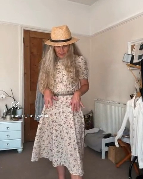 Cottagecore summer Peter Pan collar dress Straw fedora flat shoes

#LTKover50style #LTKsummer #LTKstyletip