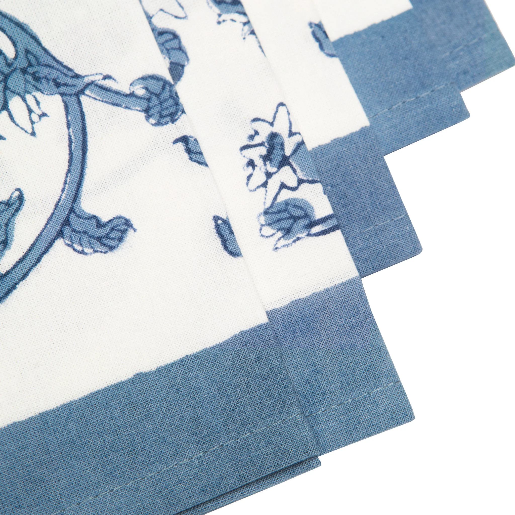 Granada Tea Towels Cornflower Blue, Set of 3 | Couleur Nature