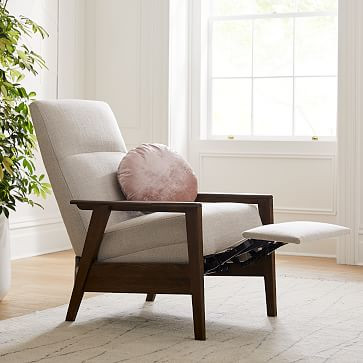 Mid-Century Show Wood Recliner | West Elm (US)