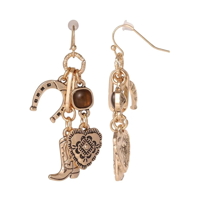 Jessica Simpson Women's Western Dangle Earrings | Walmart (US)