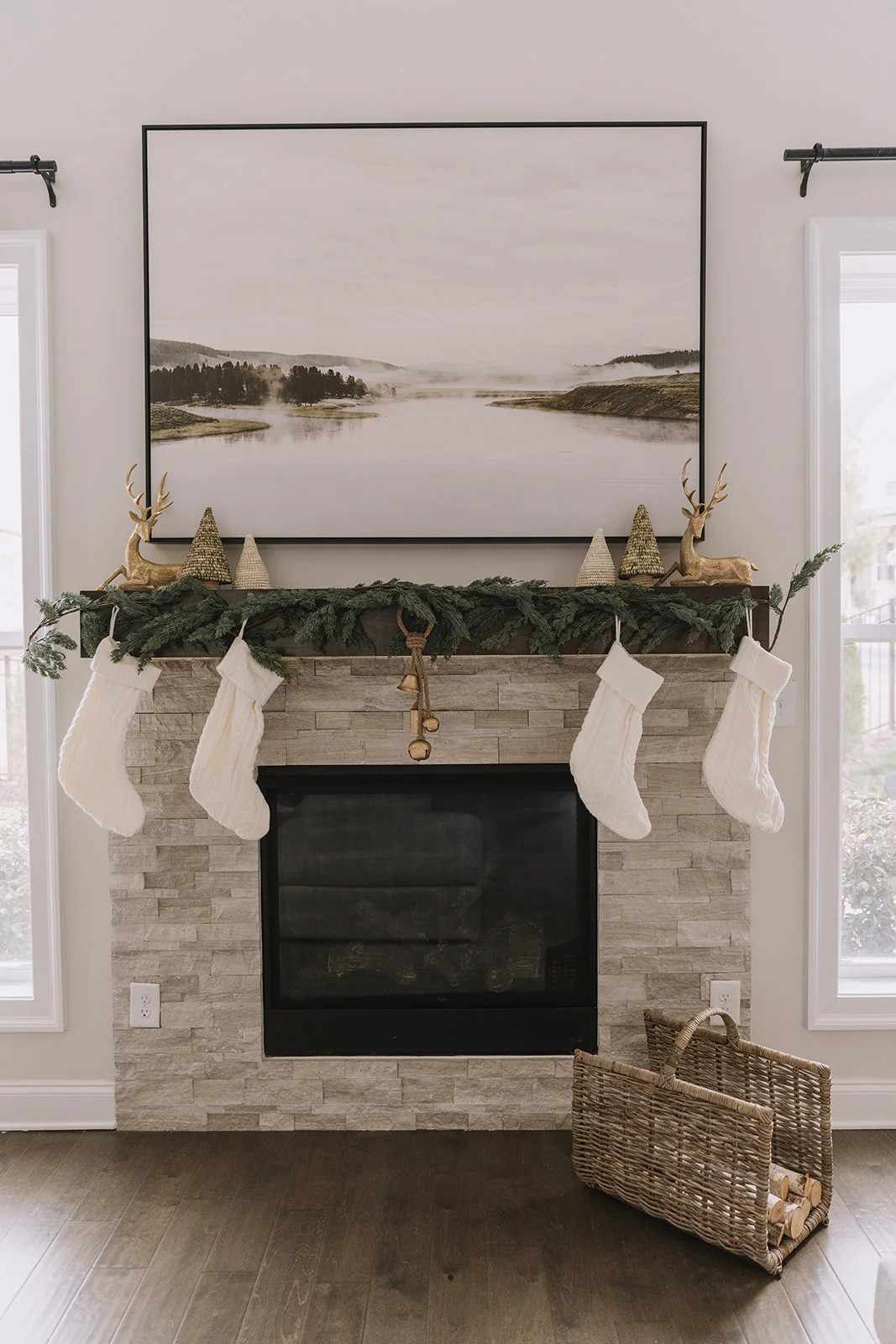 84'' in. Faux Cedar Garland | Joy Meets Home