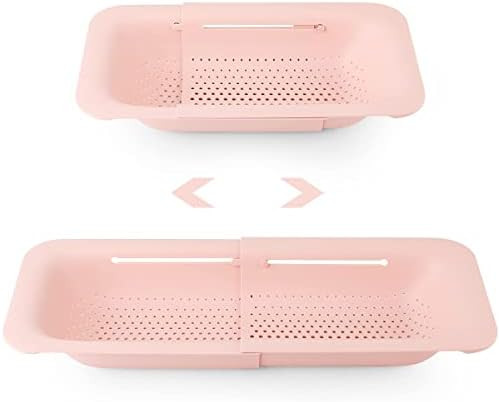 Collapsible Colander Kitchen Extendable Strainer Fruits Vegetables Noodle Pasta Food Drain Basket... | Amazon (US)