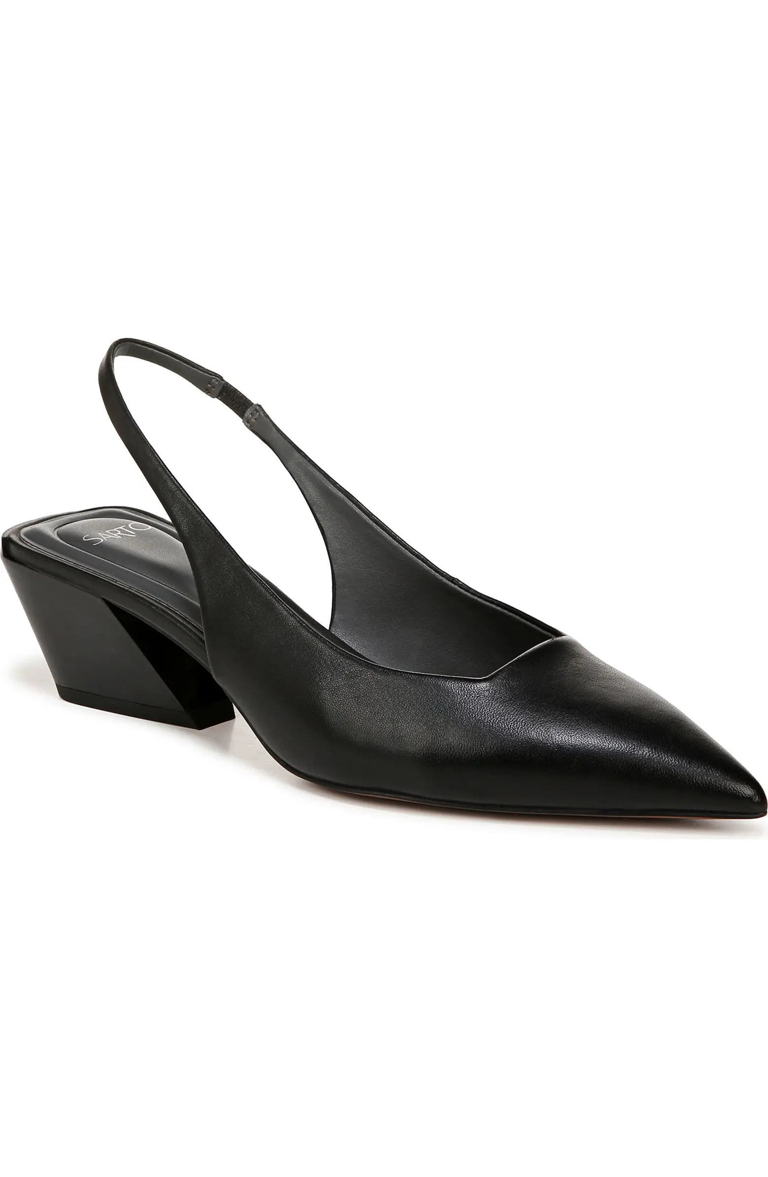 SARTO by Franco Sarto Gena Slingback Pointed Toe Pump (Women) | Nordstrom | Nordstrom