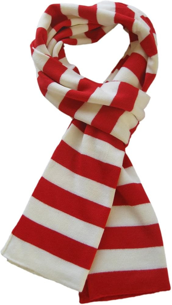 TrendsBlue Premium Soft Knit Striped Scarf | Amazon (US)