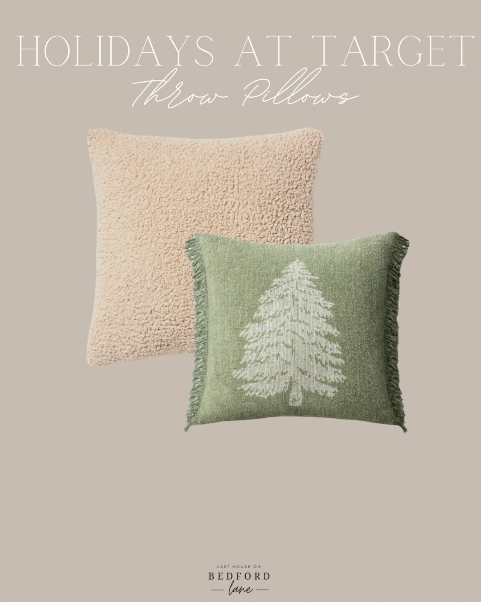Christmas throw pillows from Target 

#LTKfindsunder50 #LTKhome #LTKHoliday