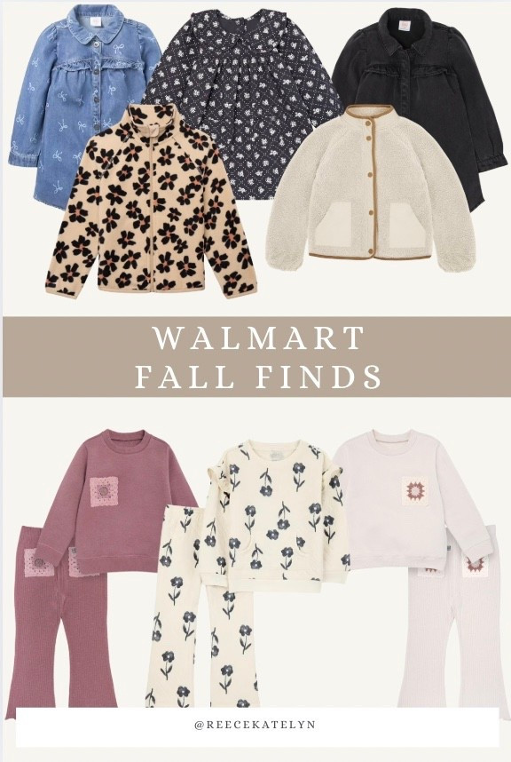 Walmart girls fall fashion 