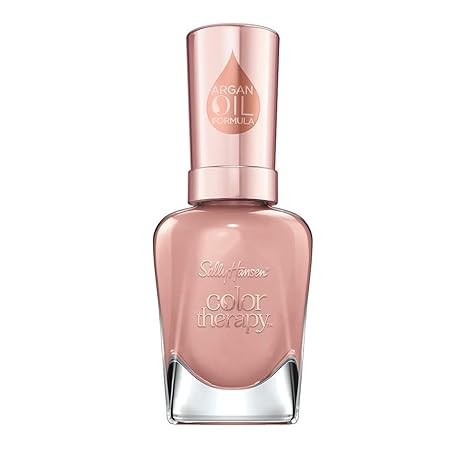 Sally Hansen Color Therapy Nail Polish, Nail Color, Blushed Petal 0.5 fl oz | Amazon (US)