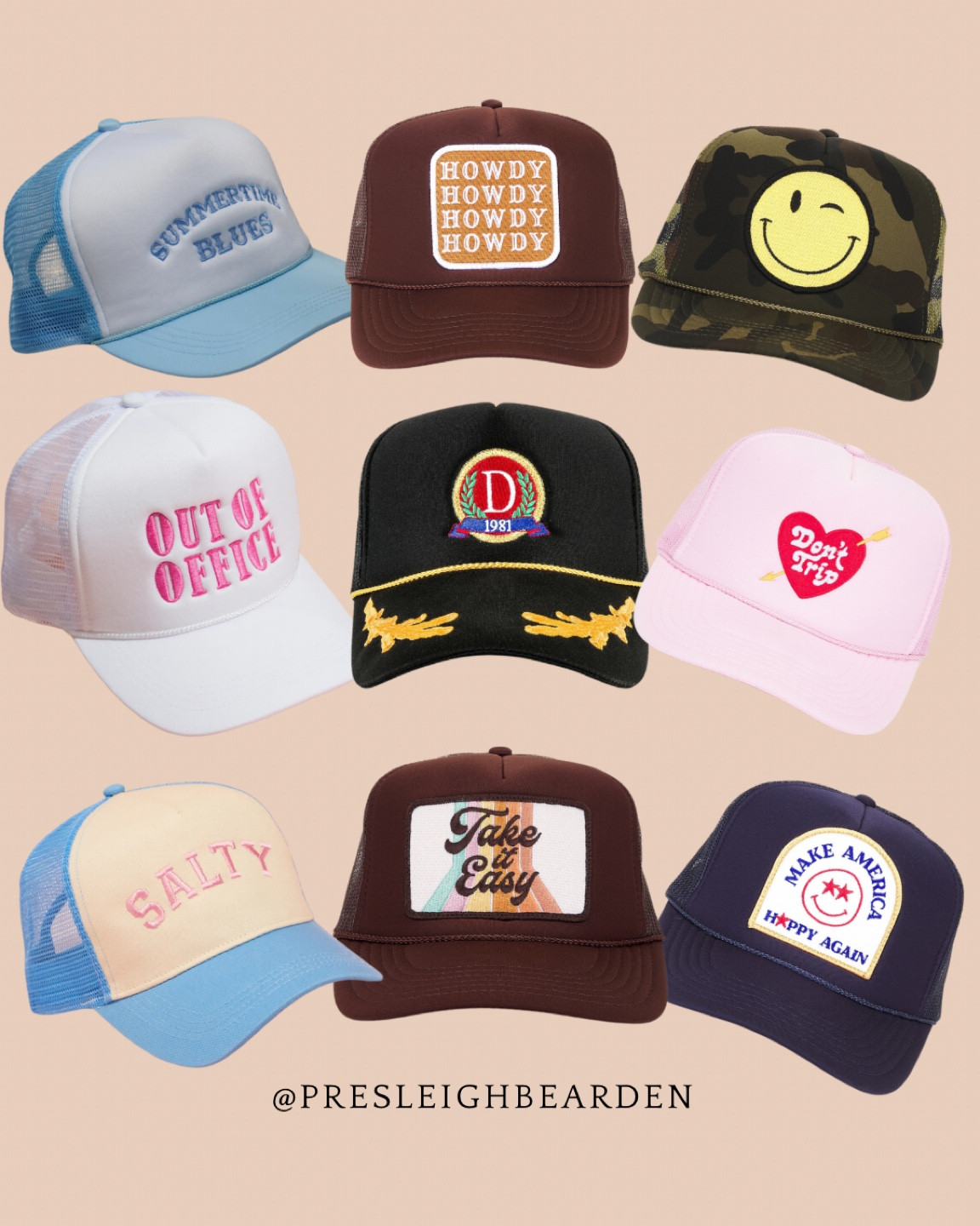 Cute Trucker Hats 

#LTKFestival #LTKfindsunder50 #LTKbeauty