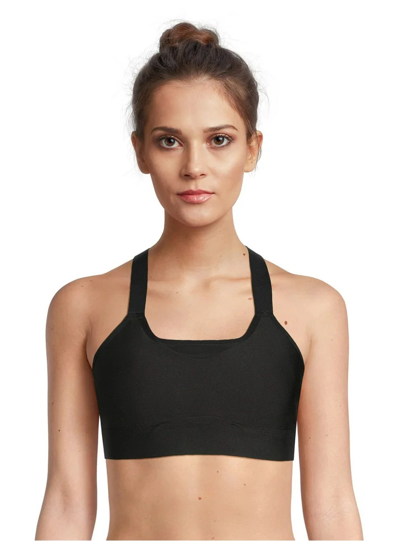 Avia Cross Back Sports Bra for Women, High Support, S-3XL | Walmart (US)