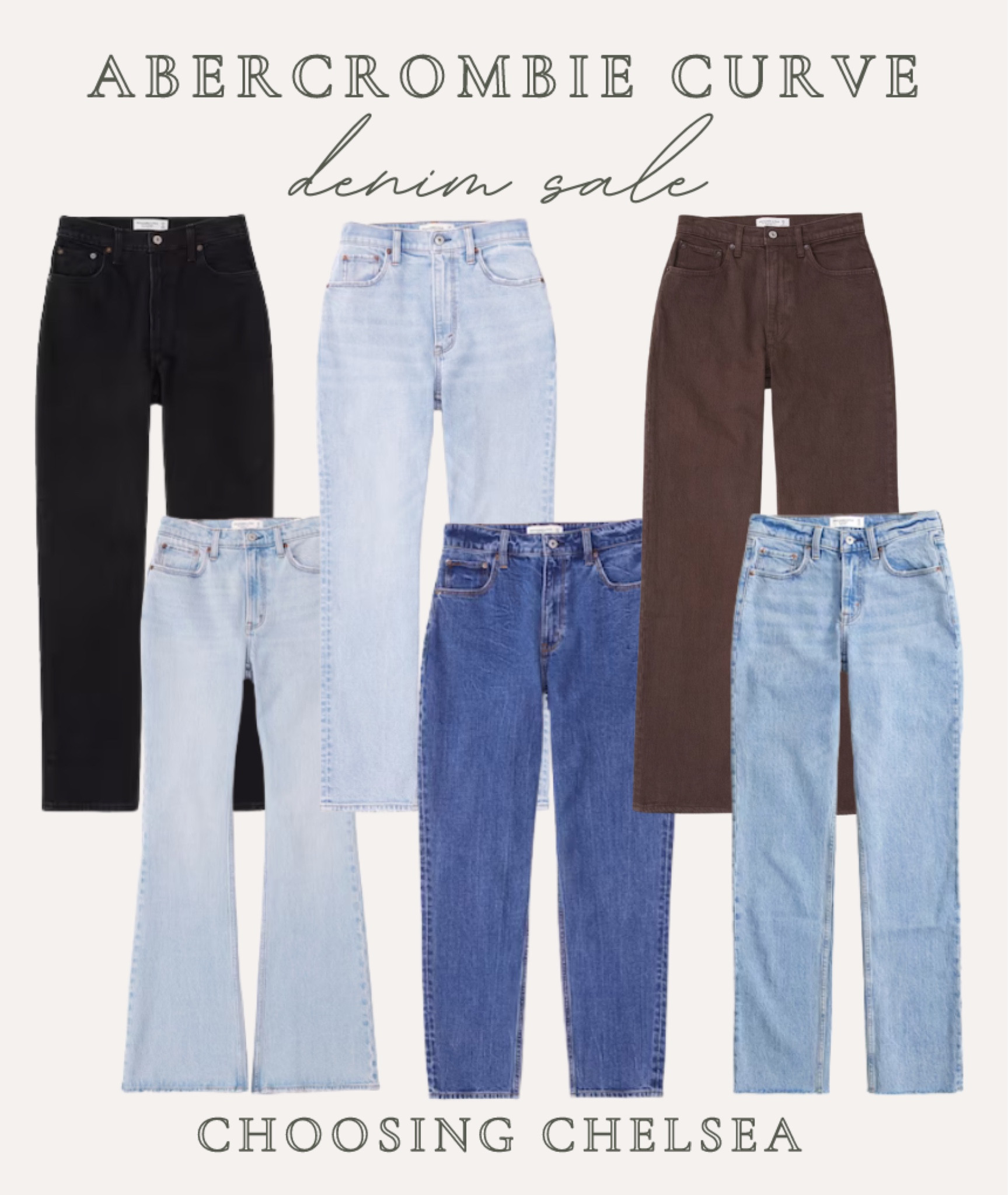 Don’t miss out on Abercrombies 25% off sale!!! Their curve line is everything 😍 use code DENIMAF for an extra 15% off!

Abercrombie curve line- denim finds- fall denim- straight leg midsize jeans