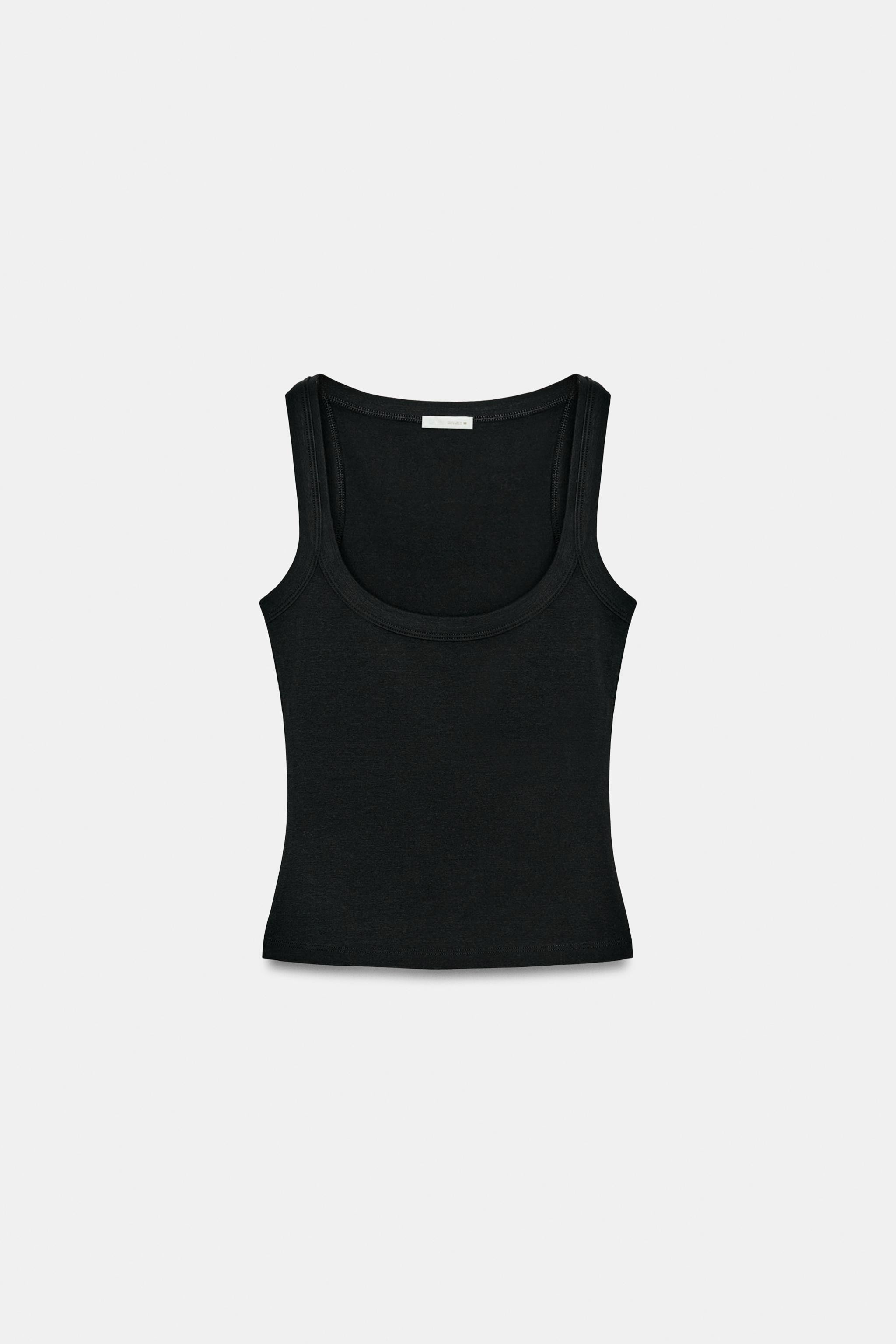 \u00c4RMELLOSES BAUMWOLL-T-SHIRT | Zara US