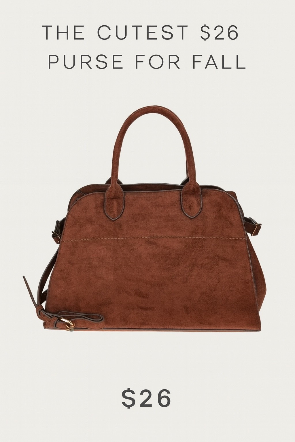 The cutest $26 purse for fall — this rich brown suede is perfect for pairing with cozy neutrals and elevated everyday looks. Such a versatile piece for your fall wardrobe, and at this price, it’s a total steal. Linking it now before it sells out.

#LTKFindsUnder50 #LTKItBag #LTKBeauty