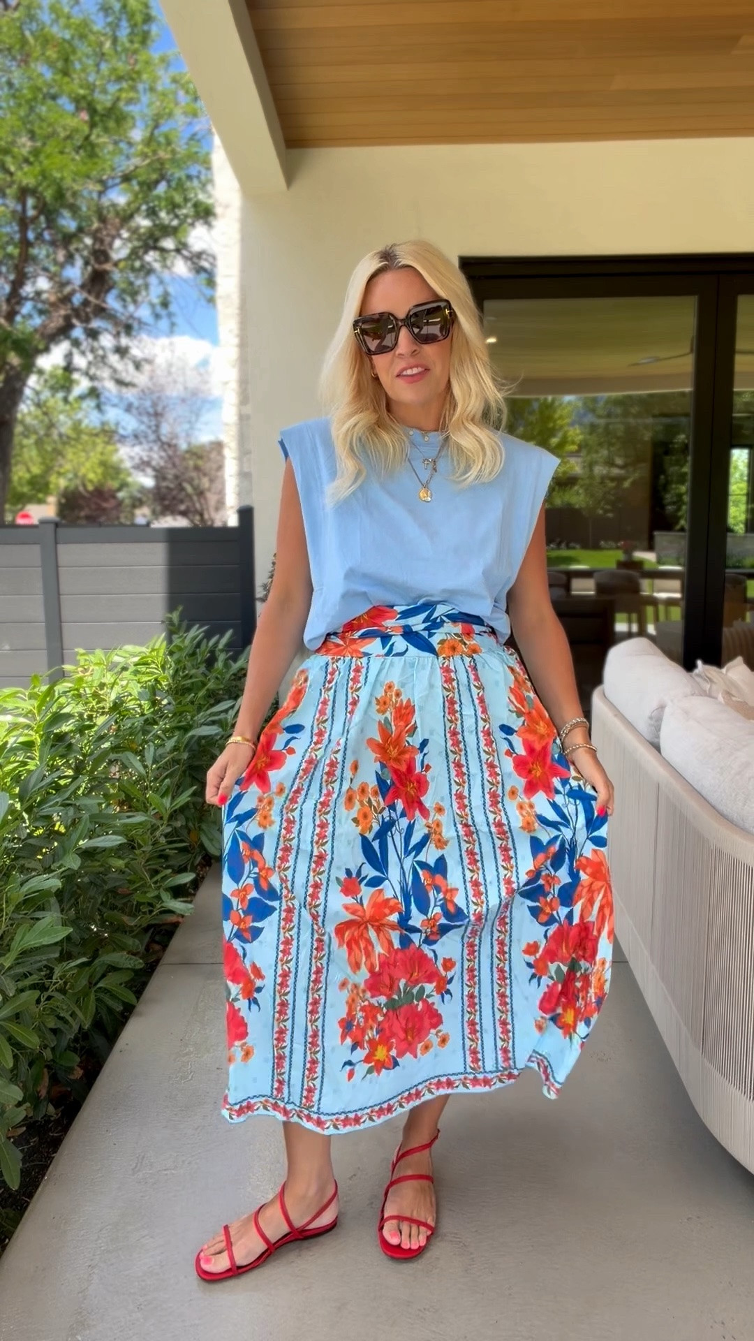 This skirt reminds me so much of farm Rio but it’s Amazon!

#LTKootd #LTKgrwm #LTKmomlife