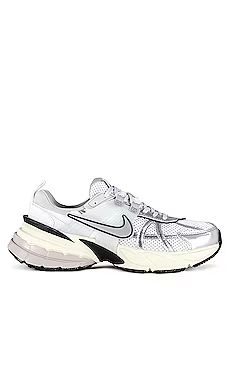 Nike Runtekk in Summit White & Metallic Silver from Revolve.com | Revolve Clothing (Global)