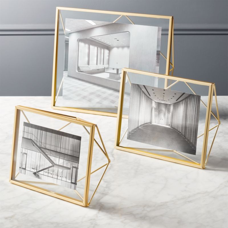 Prisma Gold Frames | CB2 | CB2