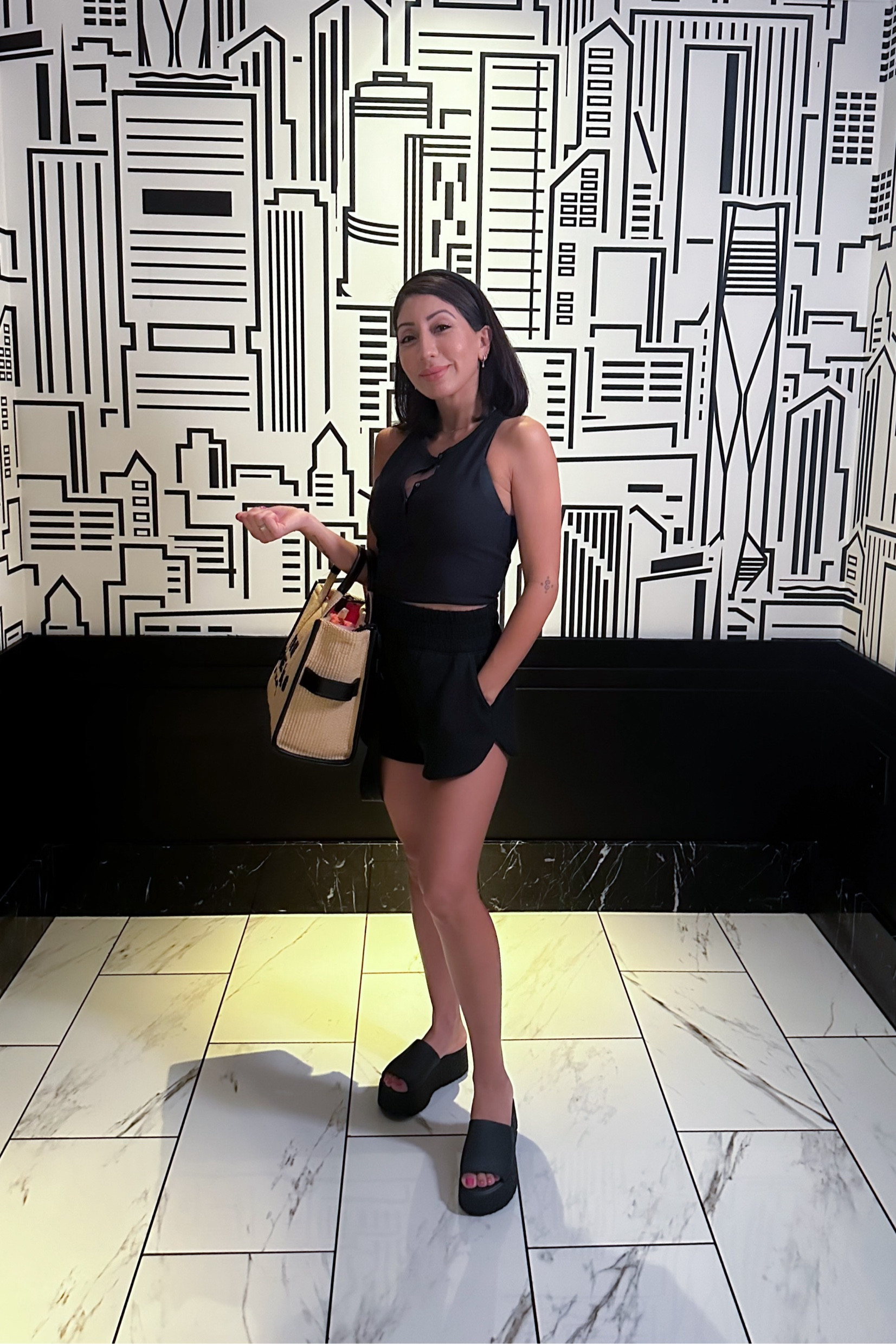 The most flattering, functional & comfy outfit. The shorts have pockets large enough for phones & the top has a built in bra.

#LTKActive #LTKxNSale #LTKTravel