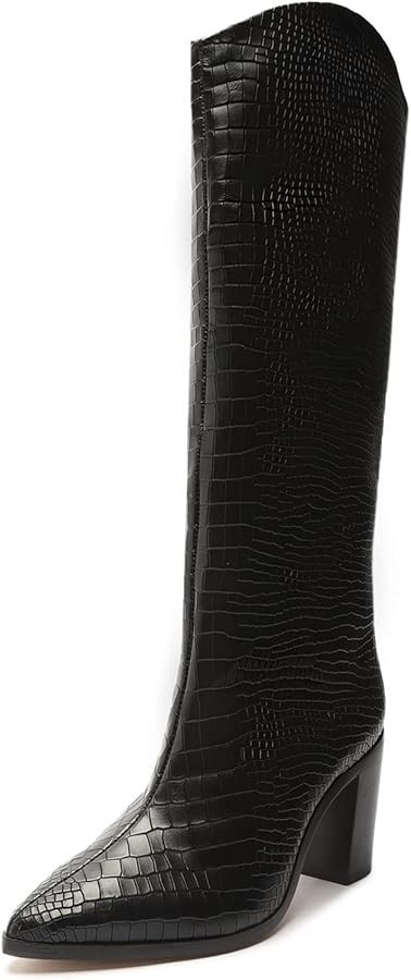 SCHUTZ Women's Maryana Block Boots | Amazon (US)