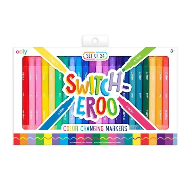Switch-Eroo! Color-Changing Markers - Set of 24 (Other) | Walmart (US)
